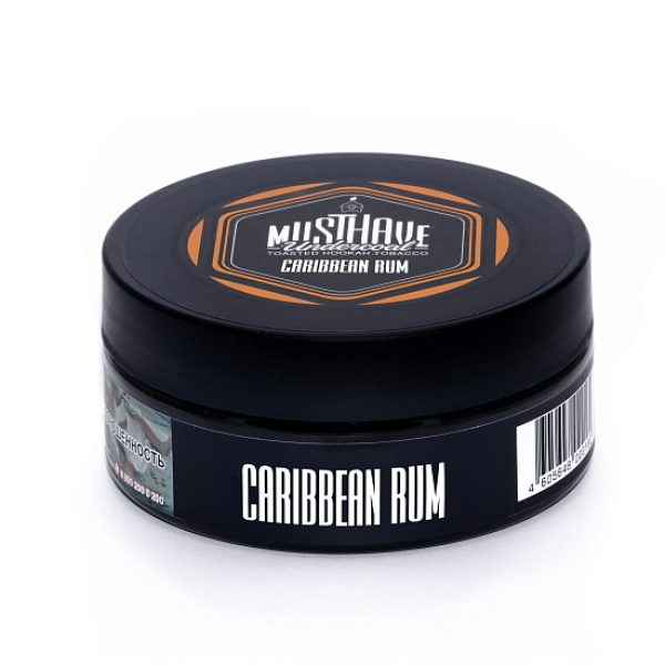 Табак MUST HAVE CARIBBEAN RUM  125 грамм в Самаре