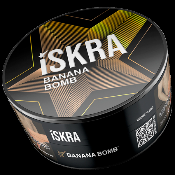 Табак ISKRA Вanana Bomb  100 грамм в Самаре