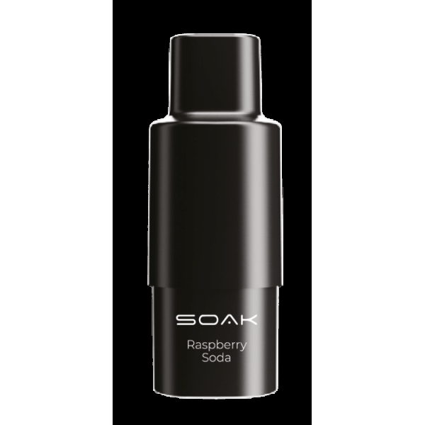 Картридж SOAK Q Малиновая газировка (1500 затяжек) в Самаре