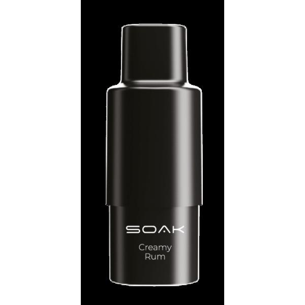 Картридж SOAK Q Кремовый ром (1500 затяжек) в Самаре