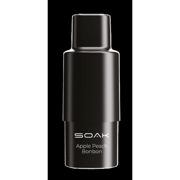 Картридж SOAK Q Яблоко-персик (1500 затяжек) в Самаре