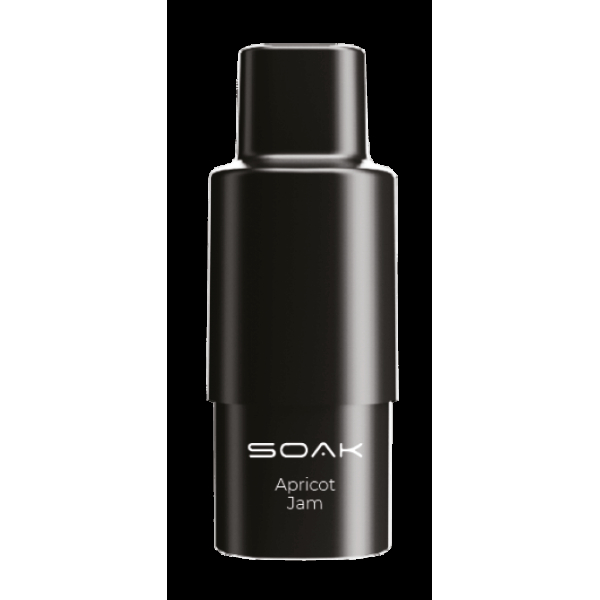 Картридж SOAK Q Абрикосовый джем (1500 затяжек) в Самаре