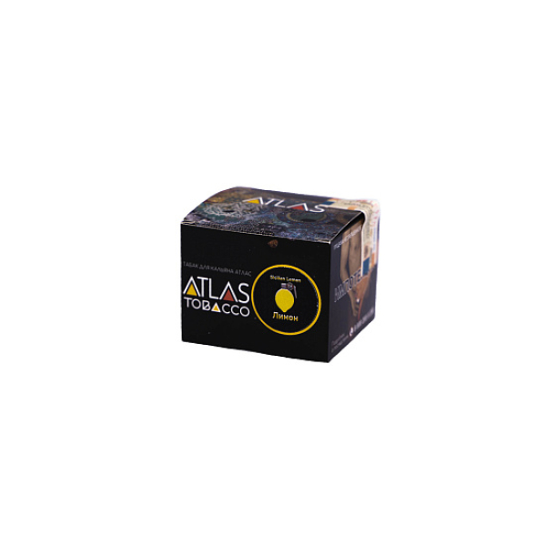 Табак ATLAS SICILIAN LEMON (ЛИМОН)  100 грамм в Самаре