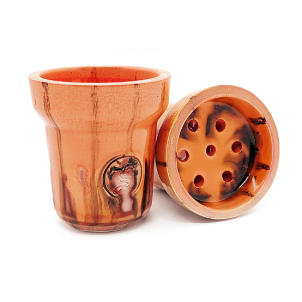 Чаша St Bowls Classic Glaze оранжевая с полосками в Самаре