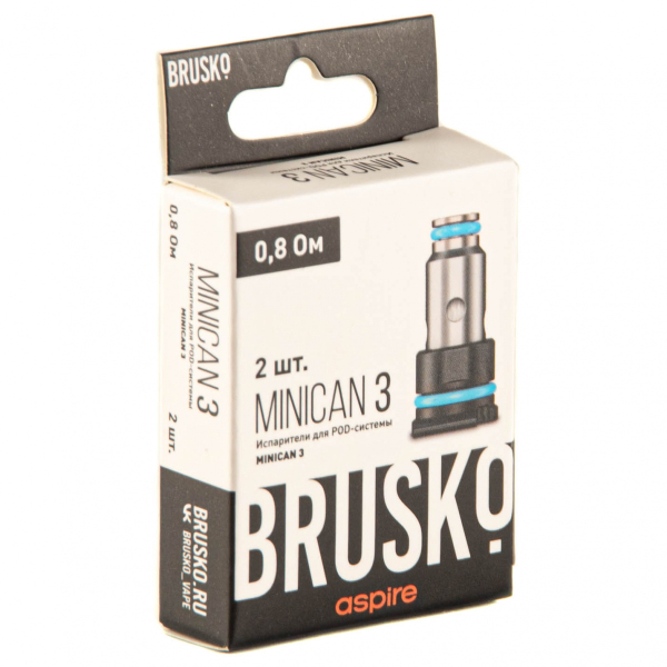 Испаритель Brusko Minican 3 (2шт.) 0.8 в Самаре