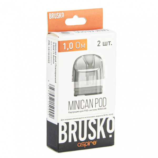 Картридж Brusko Minican прозрачный (2шт.) 0,8 в Самаре
