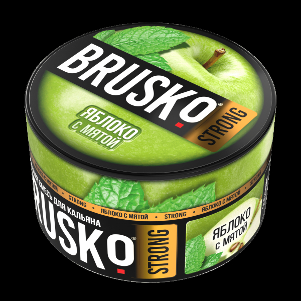 Смесь Brusko Strong яблоко с мятой  250 гр в Самаре