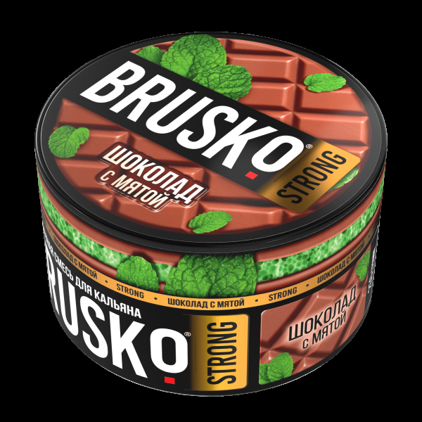 Смесь Brusko Strong шоколад с мятой  250 гр в Самаре