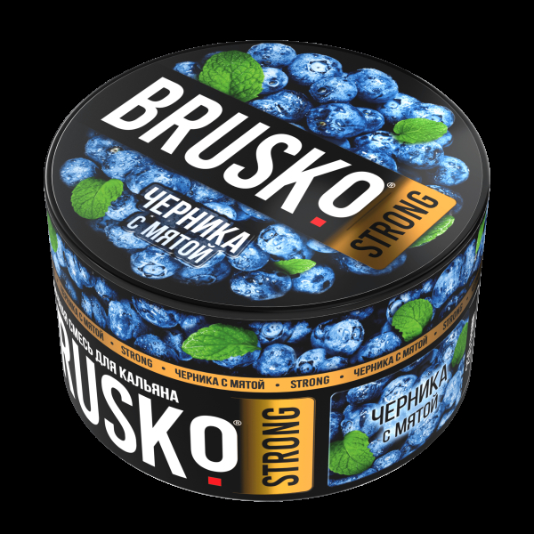 Смесь Brusko Strong черника с мятой  250 гр в Самаре