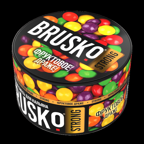Смесь Brusko Strong фруктовое драже  250 гр в Самаре