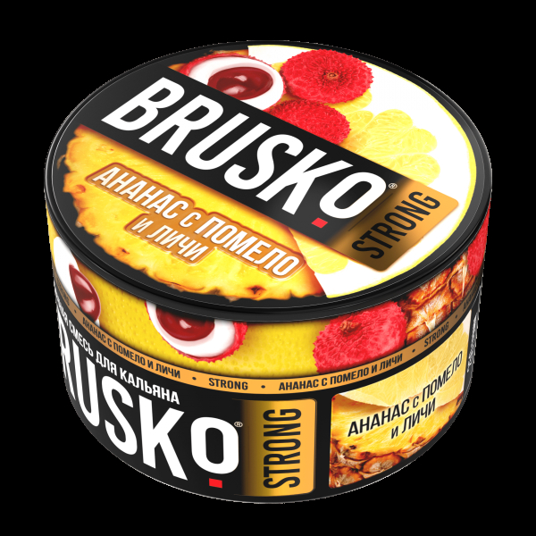 Смесь Brusko Strong ананас с помело и личи  250 гр в Самаре