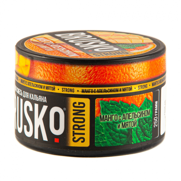 Смесь Brusko Strong манго с апельсином и мятой  250 гр в Самаре