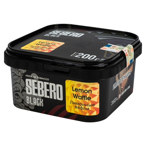Табак Sebero Black Lemon Waffle  200 грамм в Самаре