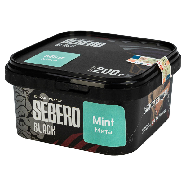 Табак Sebero Black Mint  200 грамм в Самаре