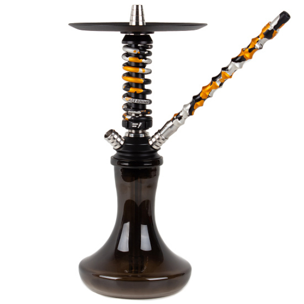 Кальян Mamay Custom Coilovers Micro Черный-Золотой Камуфляж  в Самаре