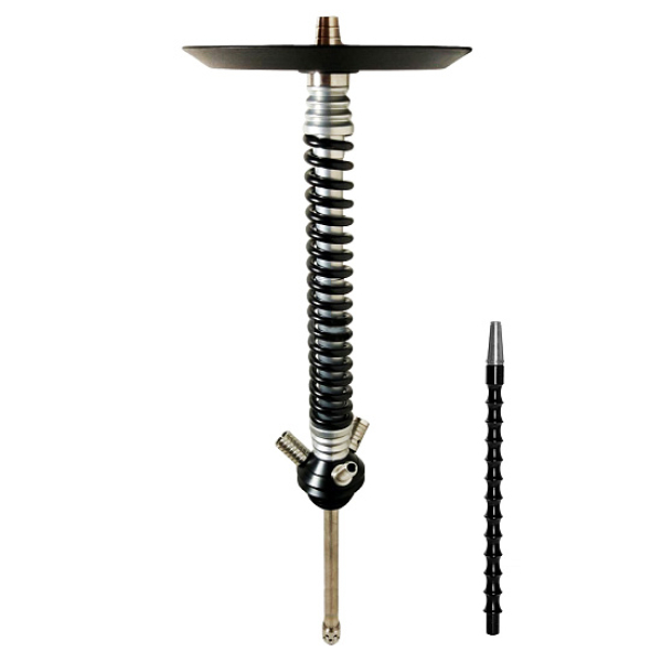 Кальян Mamay Custom V3 №12 Coilovers Хром-Черный  в Самаре