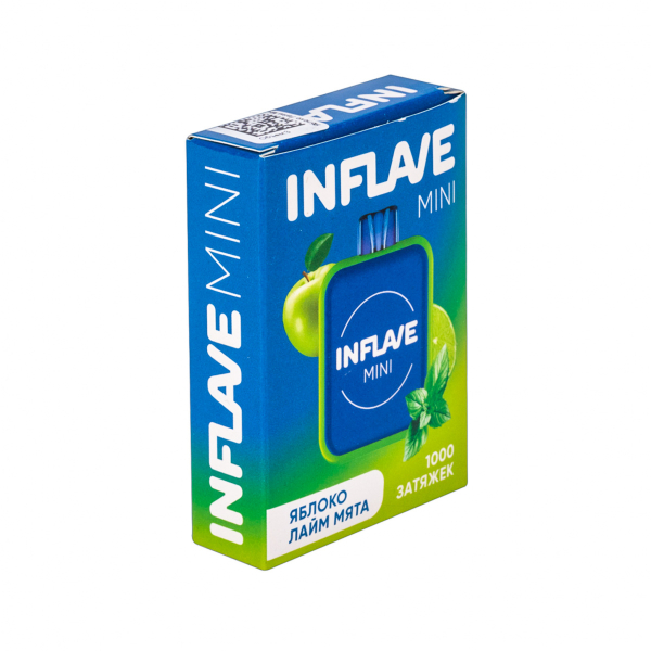 Inflave Mini Яблоко Лайм Мята (1000 Затяжек) в Самаре
