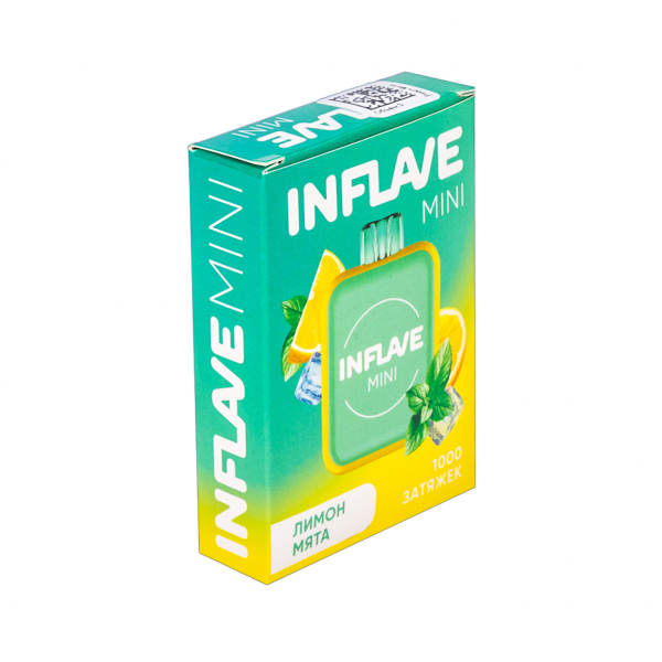 Inflave Mini Лимон Мята (1000 Затяжек) в Самаре