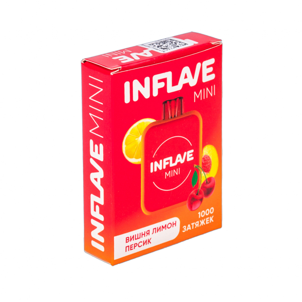 Inflave Mini Вишня Персик Лимон (1000 Затяжек) в Самаре