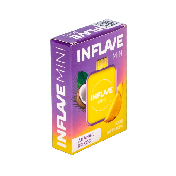 Inflave Mini Ананас Кокос (1000 Затяжек) в Самаре