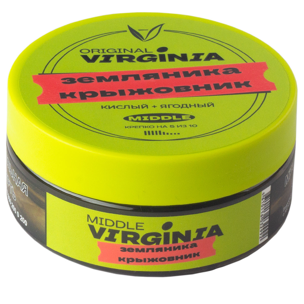 Табак Original Virginia Middle Земляника Крыжовник  100 грамм в Самаре