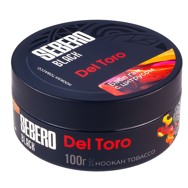 Табак Sebero Black Del Toro  100 грамм в Самаре