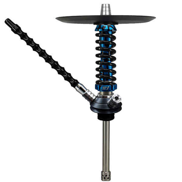 Кальян Mamay Custom Coilovers Micro Синий Сплеш Черный  в Самаре