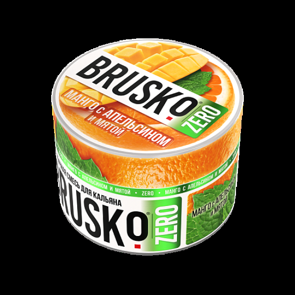 Смесь Brusko Манго С Апельсином И Мятой (Zero)  50 гр в Самаре