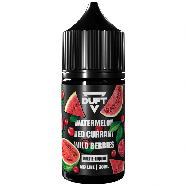 Жидкость Duft Mix Line Salt 20 Watermelon Red Currant Wild Berries 30 Мл в Самаре