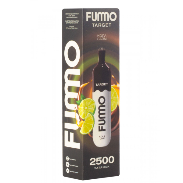 Fummo Target Кола Лайм (2500 Затяжек) в Самаре