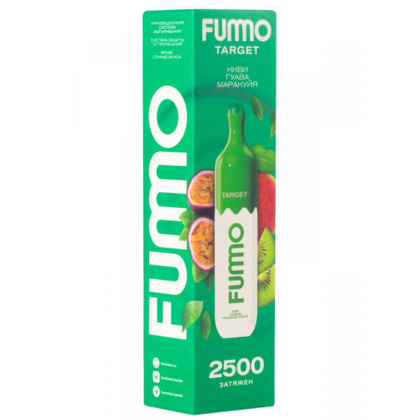 Fummo Target Киви Гуава Маракуйя (2500 Затяжек) в Самаре