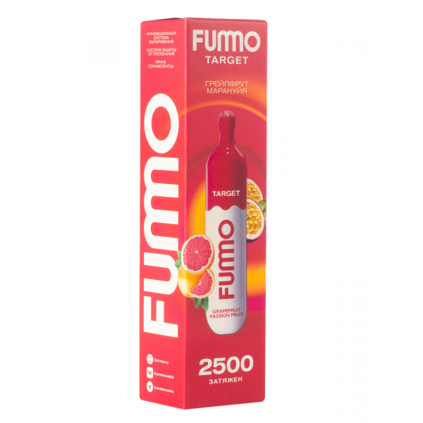 Fummo Target Грейпфрут Маракуйя (2500 Затяжек) в Самаре