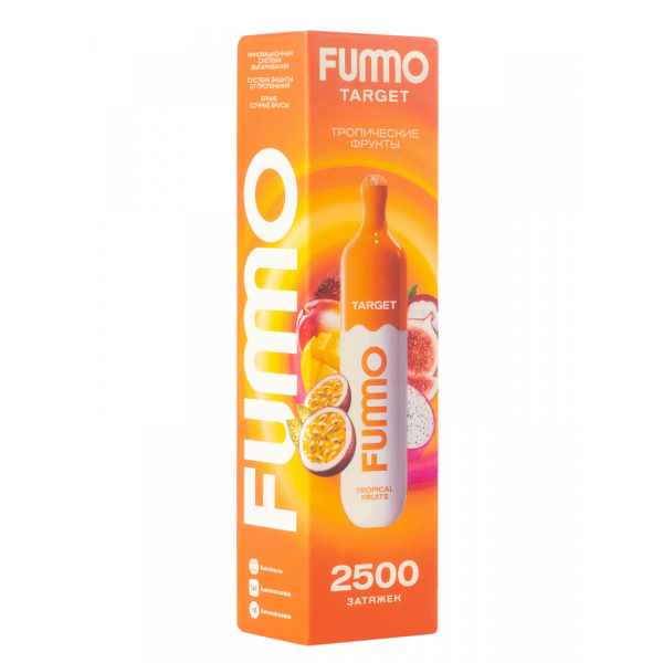 Fummo Target Тропические Фрукты (2500 Затяжек) в Самаре