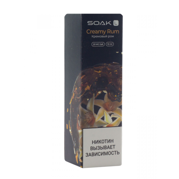 Жидкость Soak Creamy Rum 10 Мл 2 Мг в Самаре