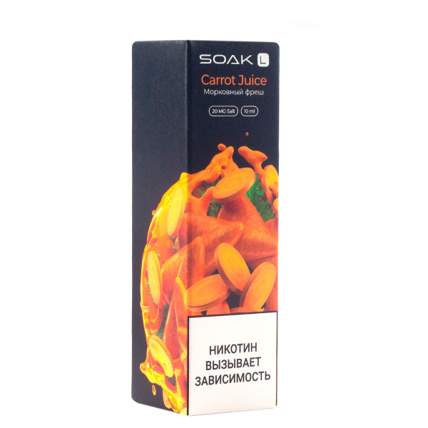 Жидкость Soak Carrot Juice 10 Мл 2 Мг в Самаре