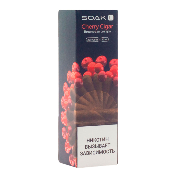 Жидкость Soak Cherry Cigar 10 Мл 2 Мг в Самаре