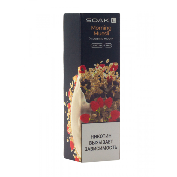 Жидкость Soak Morning Muesli 10 Мл 2 Мг в Самаре