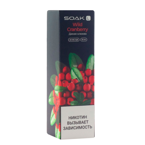 Жидкость Soak Wild Cranberry 10 Мл 2 Мг в Самаре