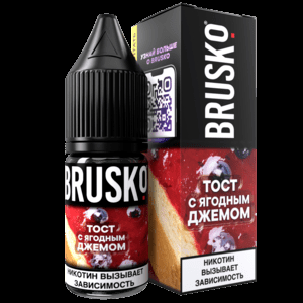 Жидкость Brusko Salt Тост С Ягодным Джемом 10 Мл 2 Мг в Самаре