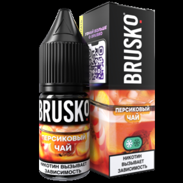 Жидкость Brusko Salt Перссиковый Чай 10 Мл 2 Мг в Самаре