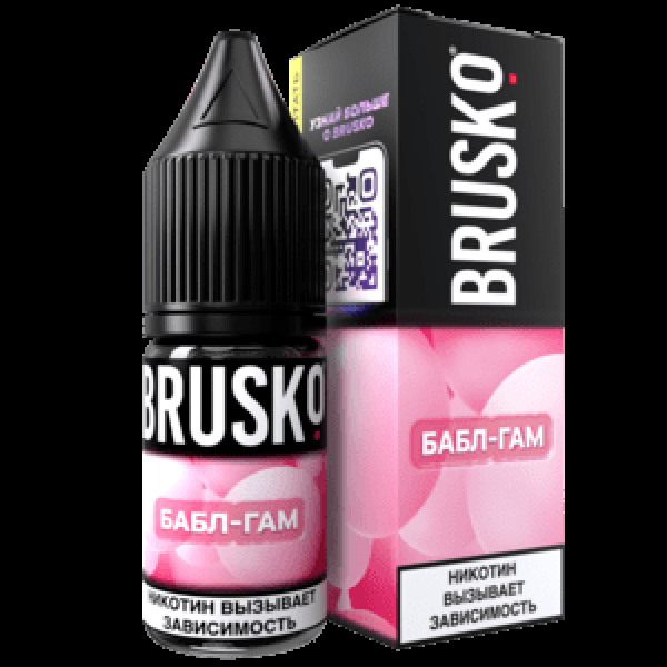 Жидкость Brusko Salt Бабл-Гам10 Мл 2 Мг в Самаре