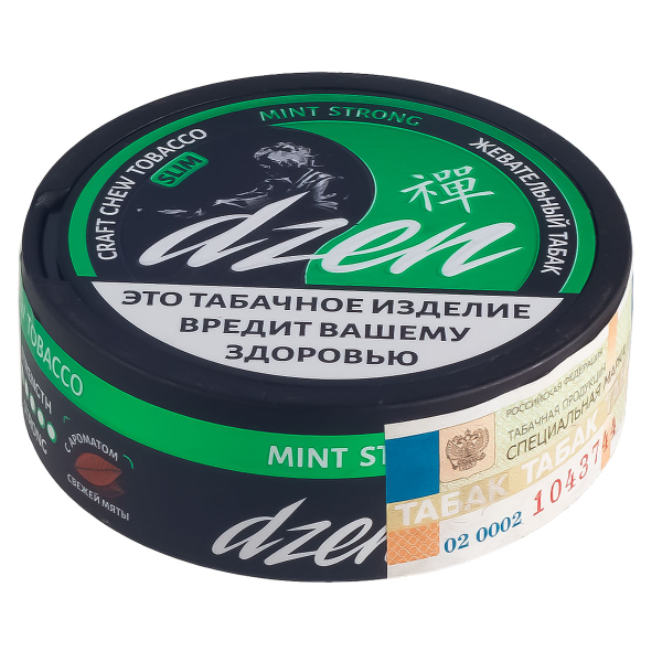 Жевательный табак Dzen Strong Slim Mint 9 грамм в Самаре