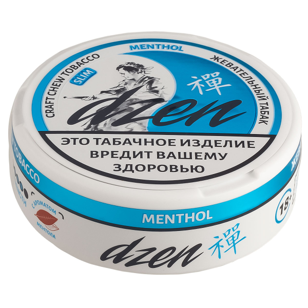 Жевательный табак Dzen Slim Menthol 9 грамм в Самаре