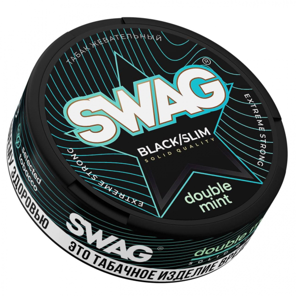 Жевательный табак Swag Strong Double Mint 10 грамм в Самаре