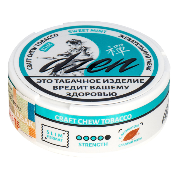 Жевательный табак Dzen Slim Sweet Mint 9 грамм в Самаре