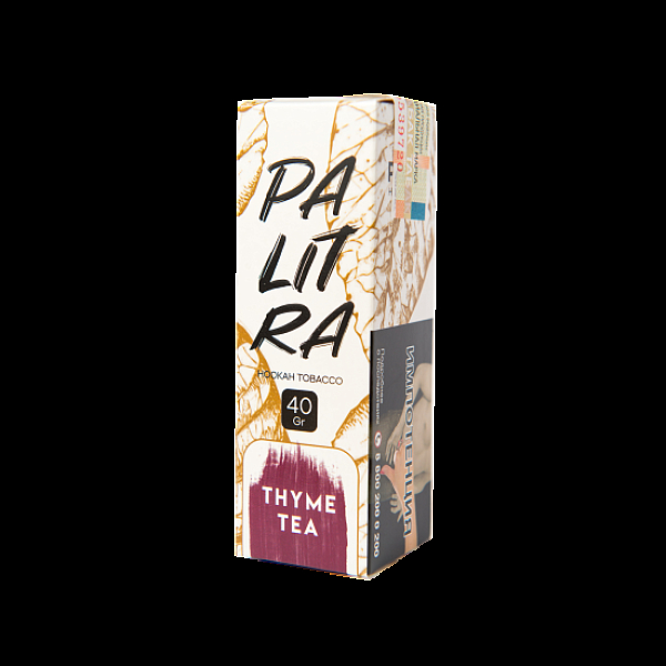 Табак Palitra Thyme Tea (Чай С Чабрецом)  40 грамм в Самаре