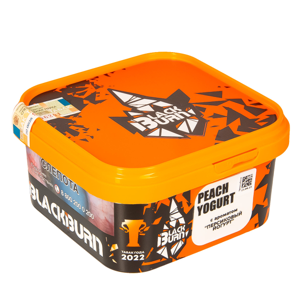 Табак Burn Black Peach Yogurt  200 грамм в Самаре