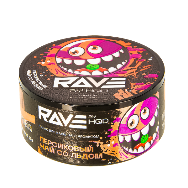 Табак Rave By Hqd Персиковый Чай Со Льдом  25 грамм в Самаре