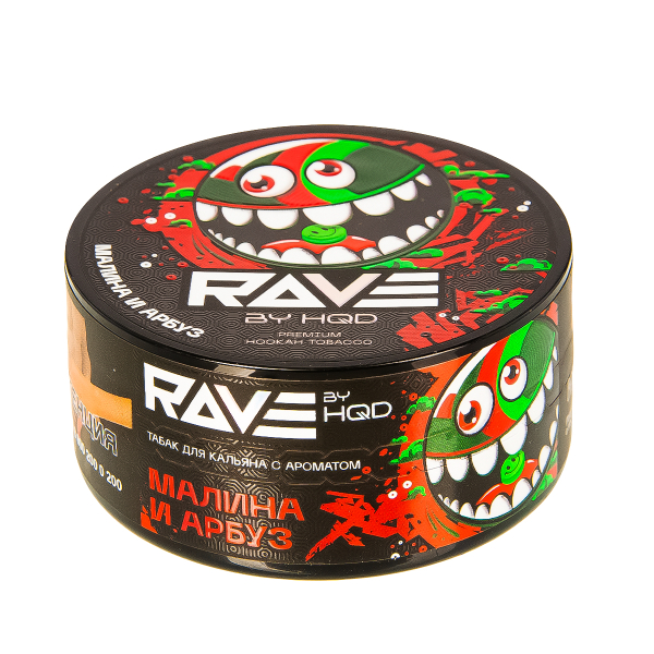 Табак Rave By Hqd Малина И Арбуз  25 грамм в Самаре