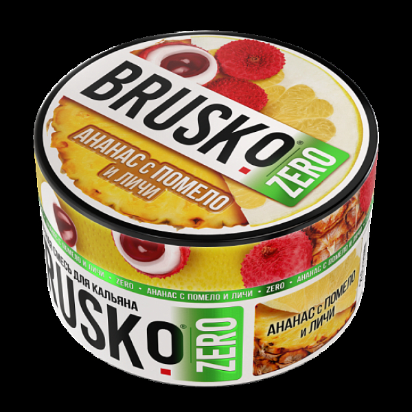Смесь Brusko Ананас С Помело И Личи (Zero)  250 гр в Самаре